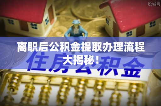 中区离职后公积金提取办理流程大揭秘！